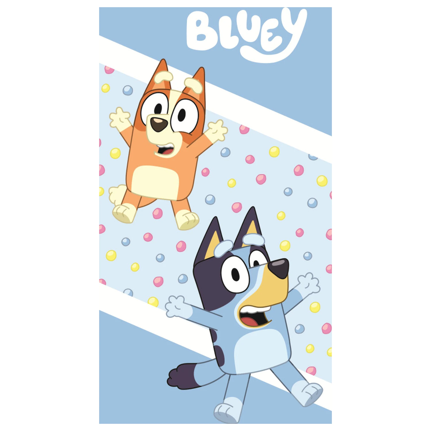 Bluey Color Pop Prosop 70x140cm poza produsului