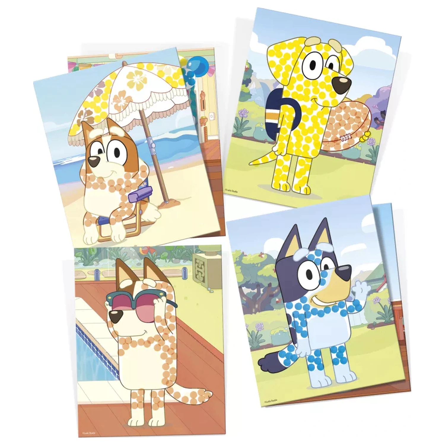 Bluey Set creativ Cool 2 in 1 poza produsului
