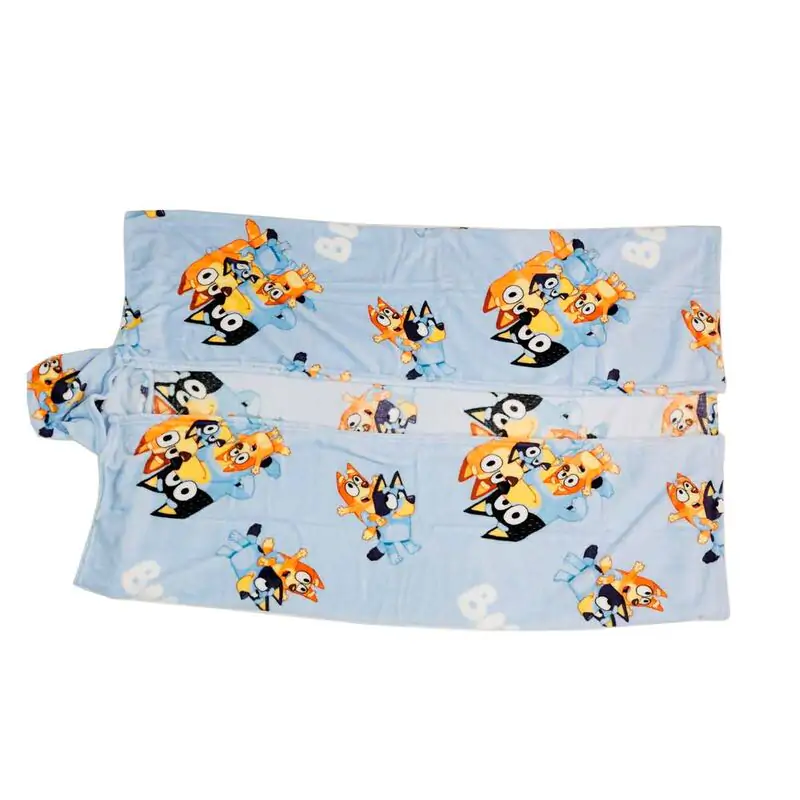 Bluey Coral patura cu gluga 120x150cm poza produsului