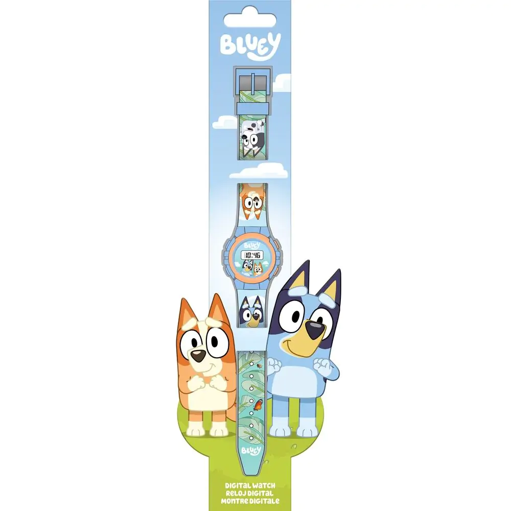 Ceas digital pentru copii Bluey poza produsului