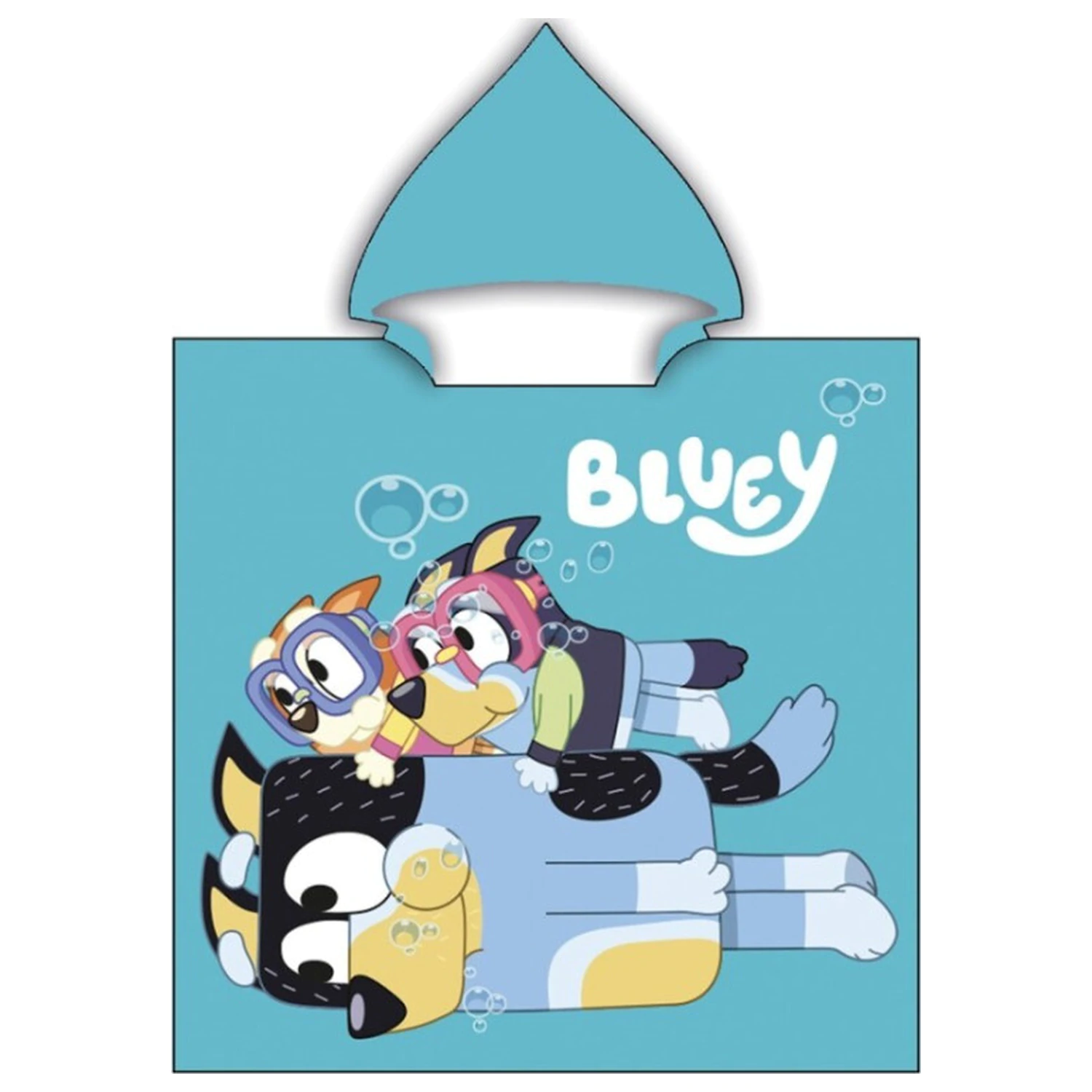 Bluey Diving Prosop de plaja Poncho 55x110 cm poza produsului
