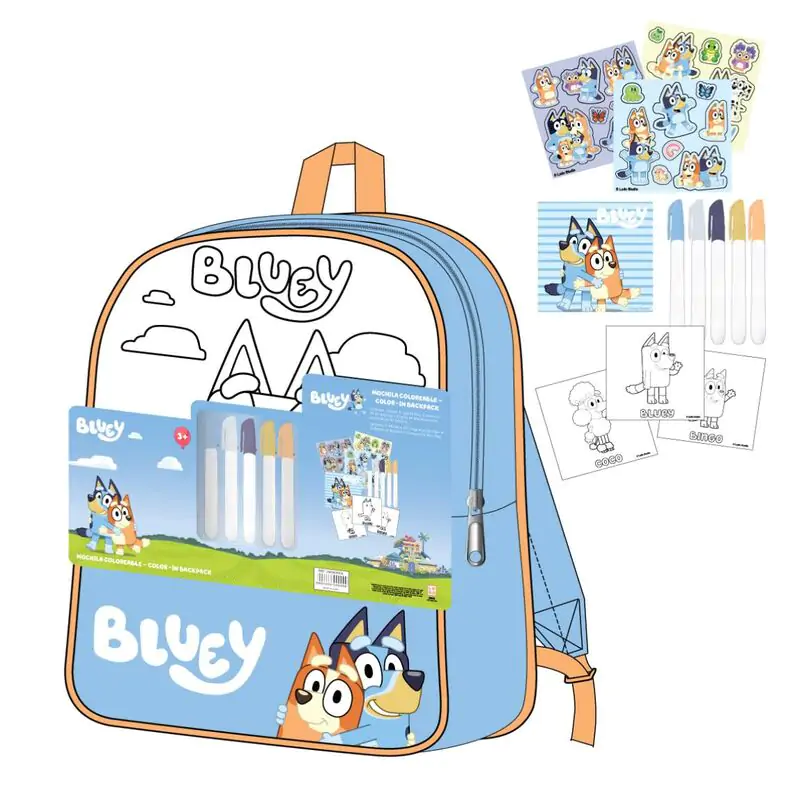 Bluey set rucsac DIY poza produsului