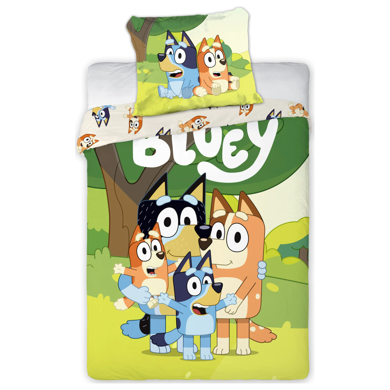 Bluey Family Snuggle Husa de plapuma pentru copii poza produsului