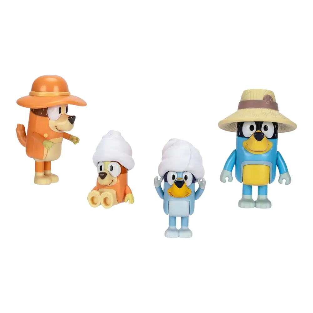 Bluey Family Trip pack 4 figurine poza produsului