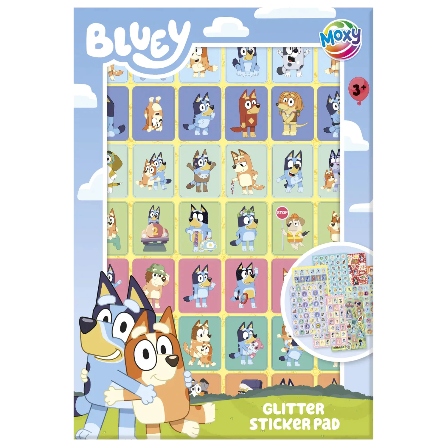 Bluey Friends Sticker Pack 8 coli poza produsului