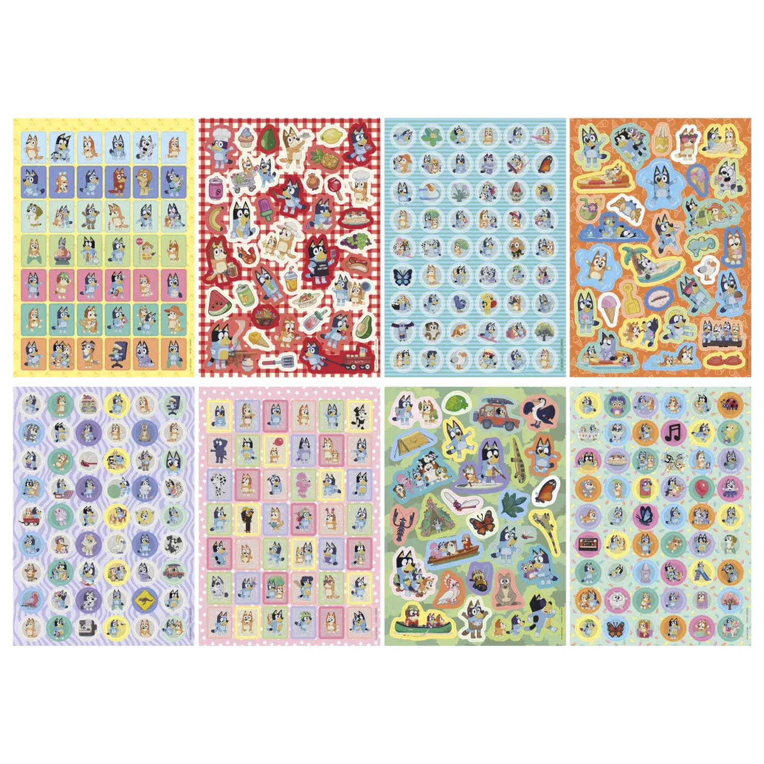 Bluey Friends Sticker Pack 8 coli poza produsului