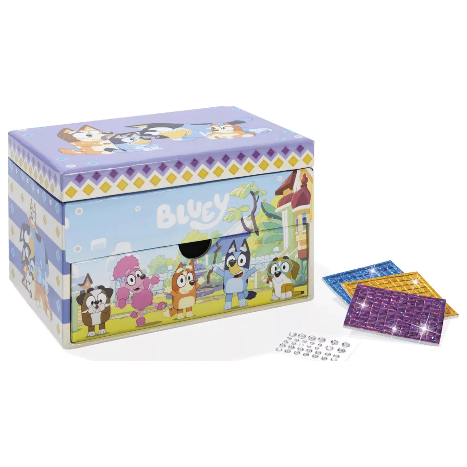 Bluey Friends Mosaic Cutie pentru bijuterii poza produsului