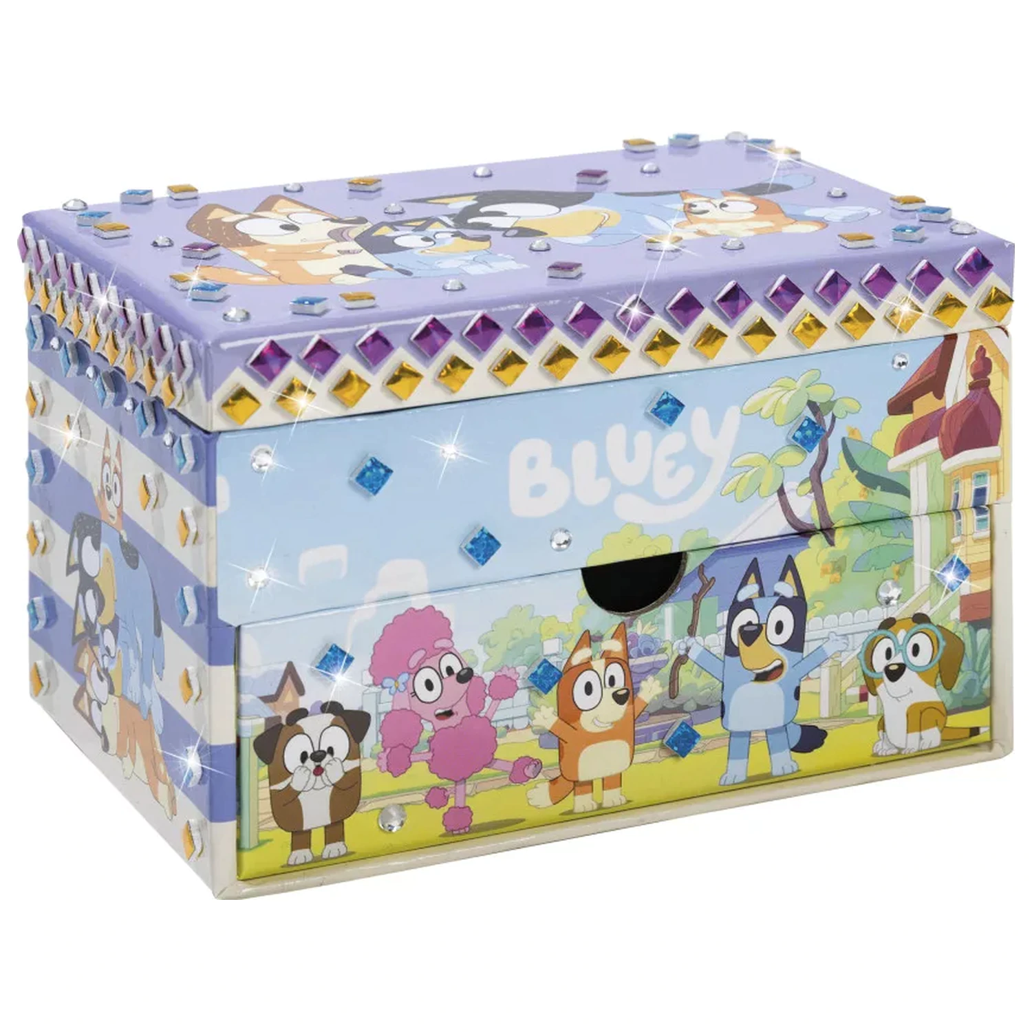 Bluey Friends Mosaic Cutie pentru bijuterii poza produsului