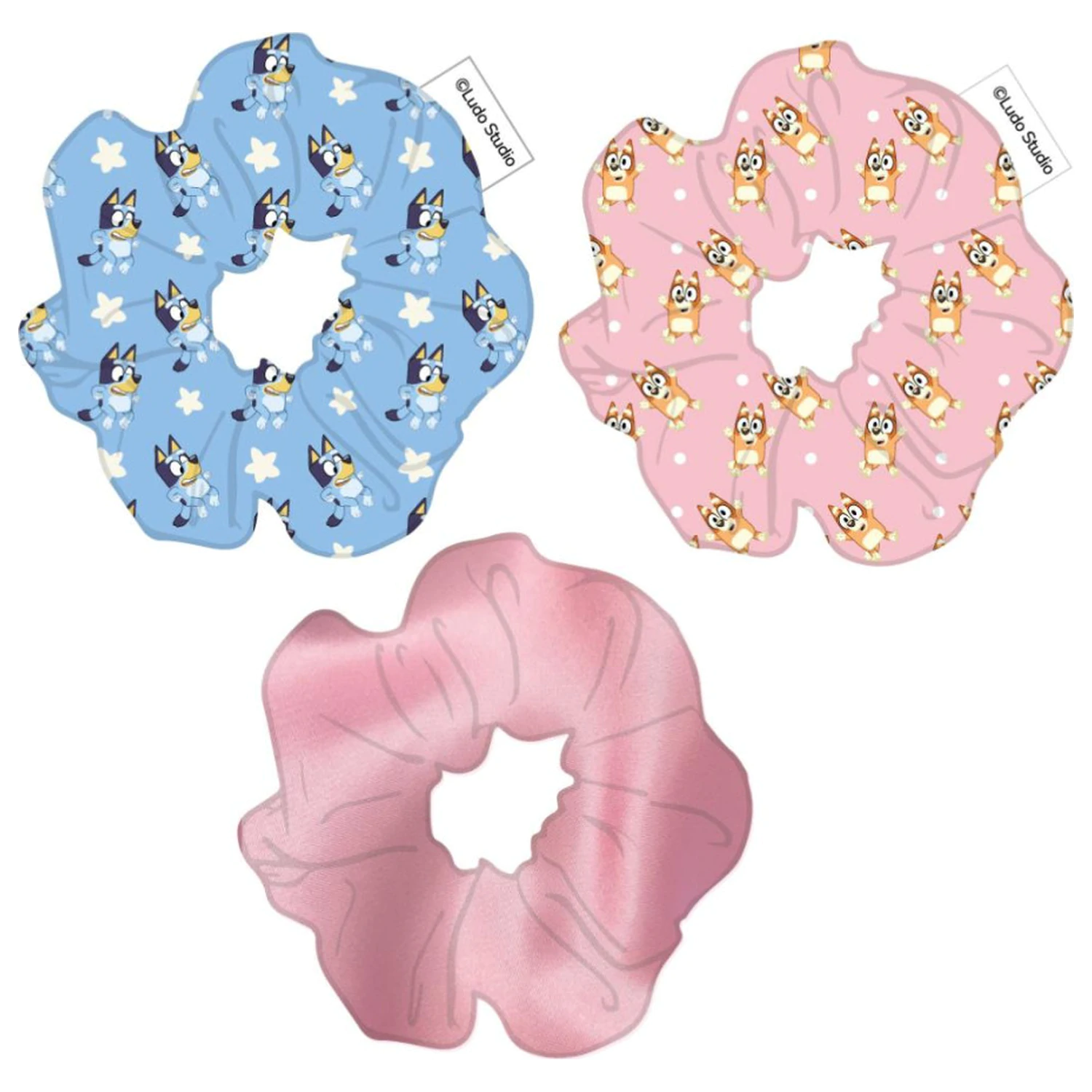 Bluey Fun Set Elastice de par 3 bucăți poza produsului