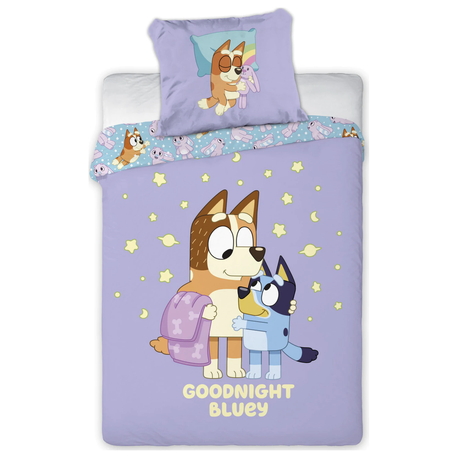 Bluey Goodnight copii, set husa pilota gradinita poza produsului