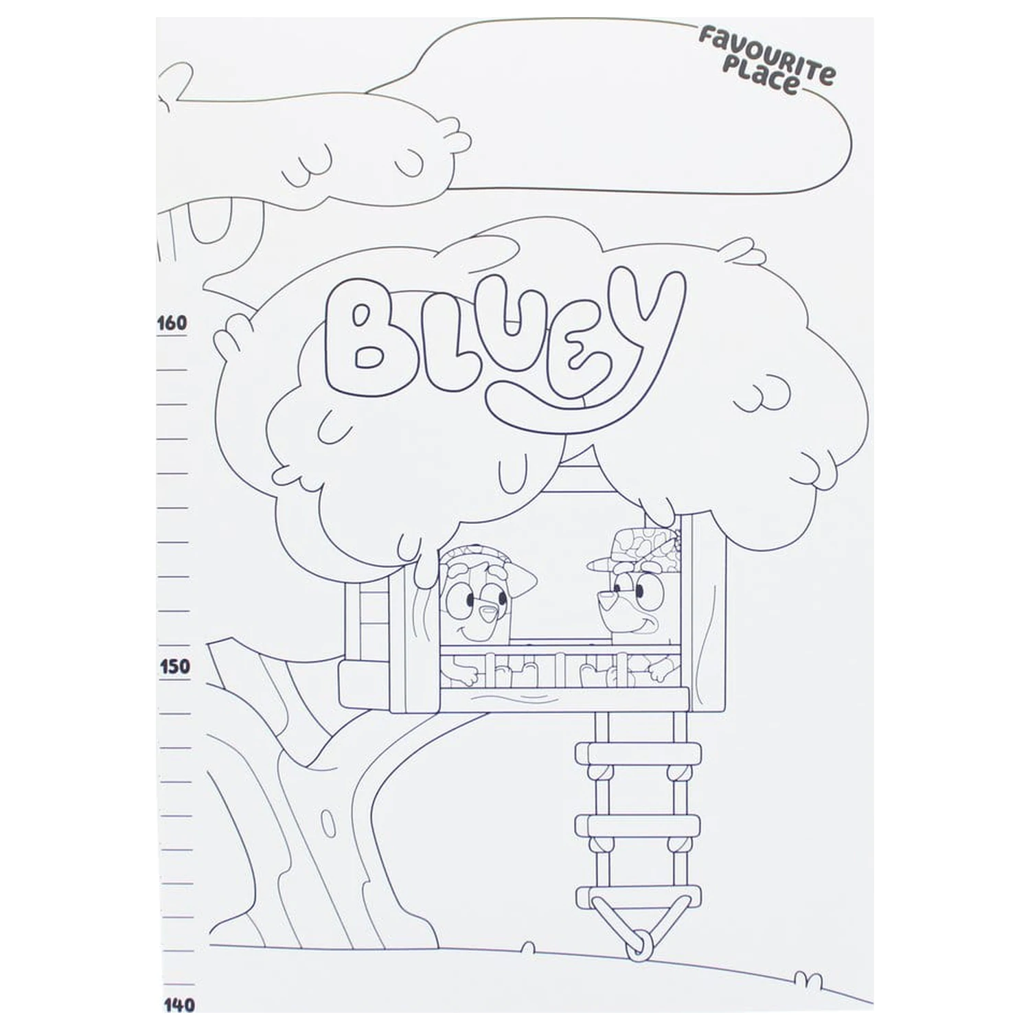 Bluey Growth Chart poza produsului