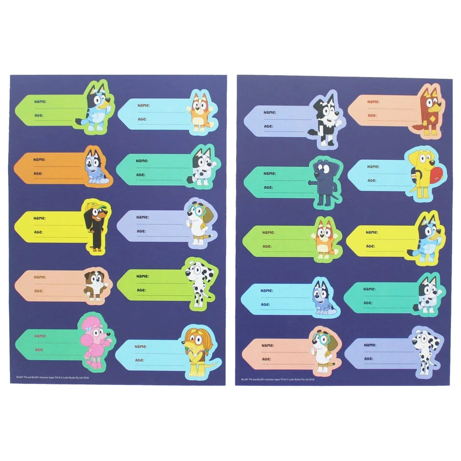 Bluey Growth Chart poza produsului