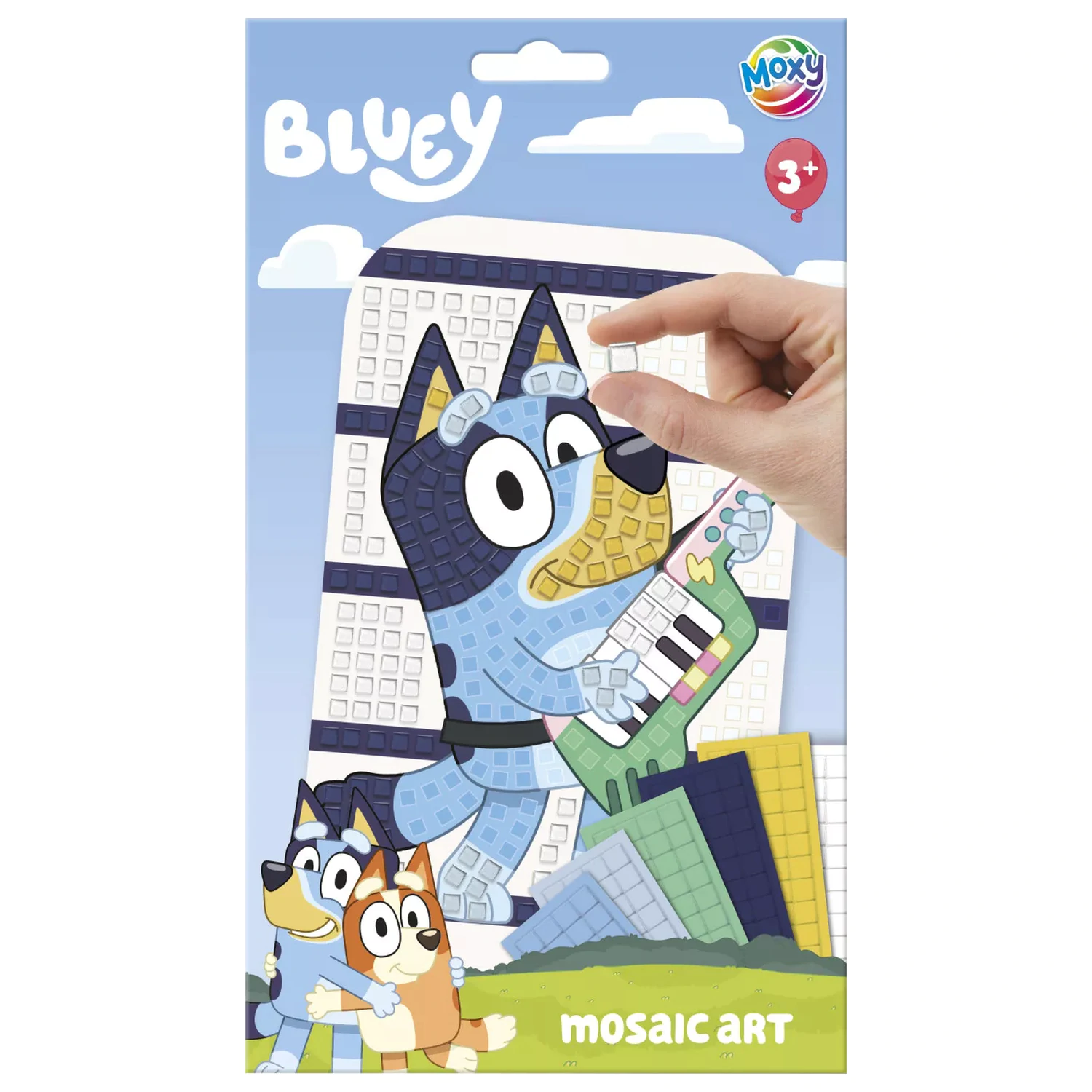 Bluey chitara mozaic de spuma set creativ poza produsului