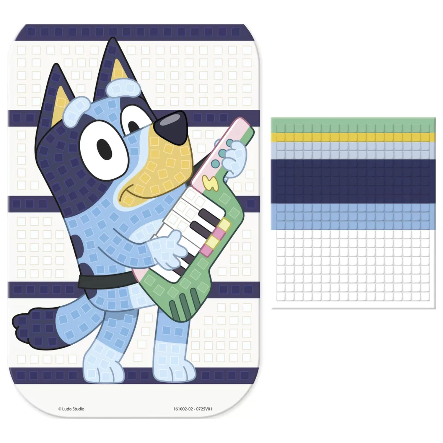 Bluey chitara mozaic de spuma set creativ poza produsului