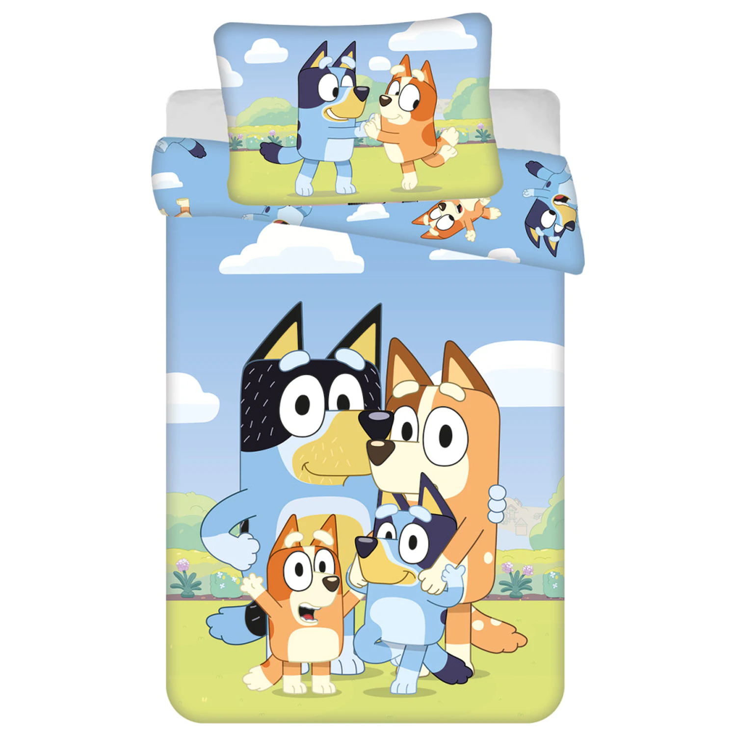 Bluey Happy Family Kids' Preschool Husa de pilota Set poza produsului