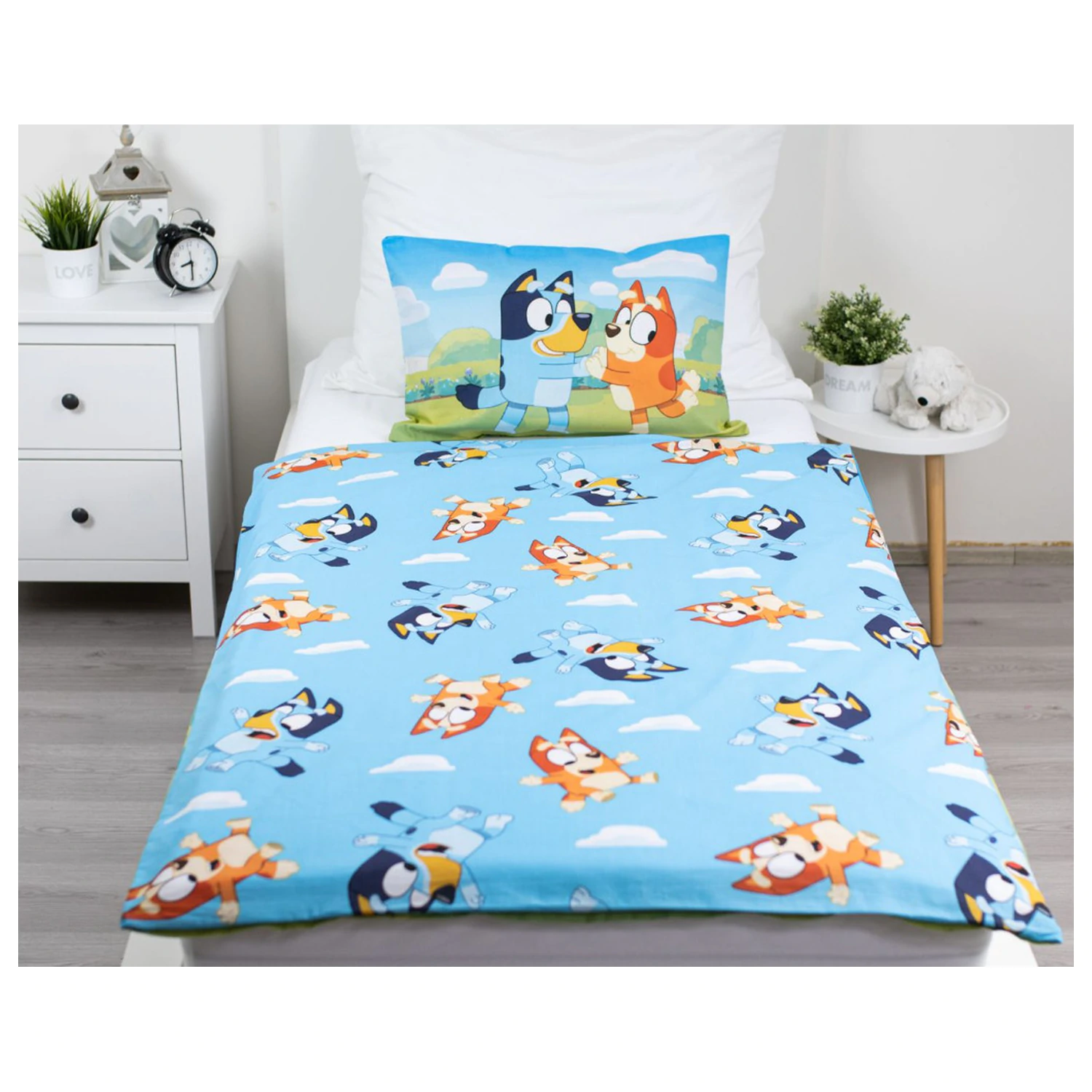 Bluey Happy Family Kids' Preschool Husa de pilota Set poza produsului