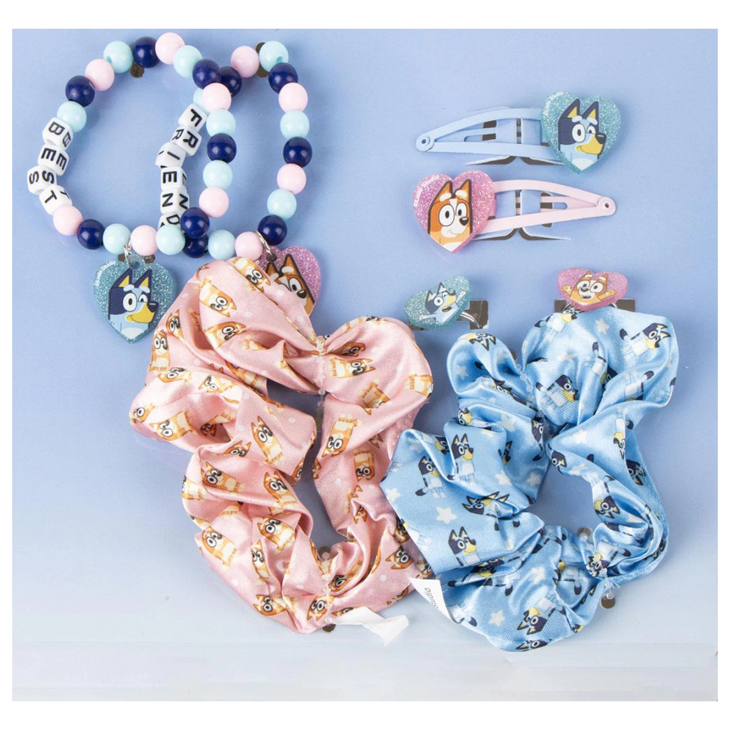Bluey Happy Set de accesorii de par si bijuterii 8 piese poza produsului