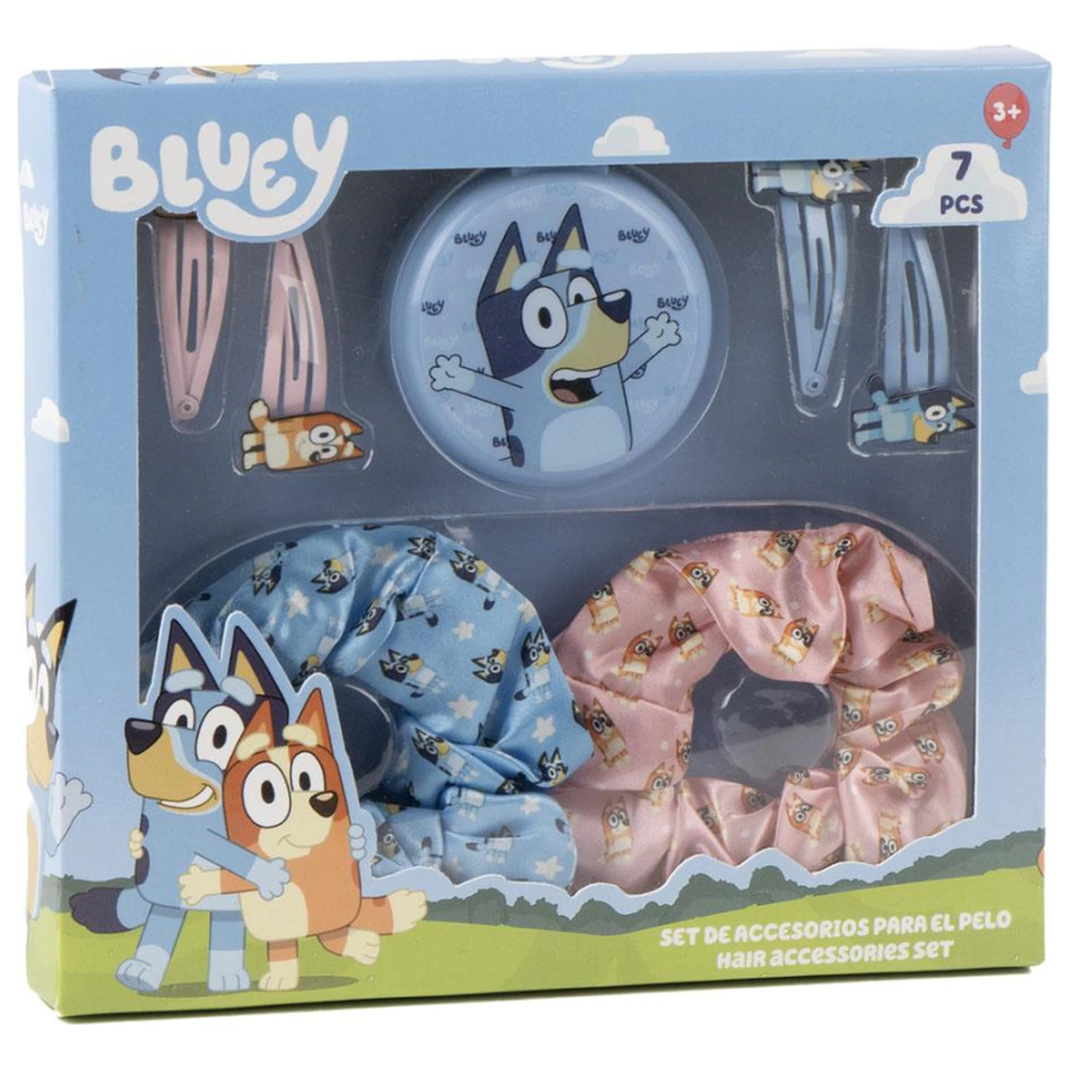 Bluey Happy Set Accesorii pentru Par 7 piese poza produsului