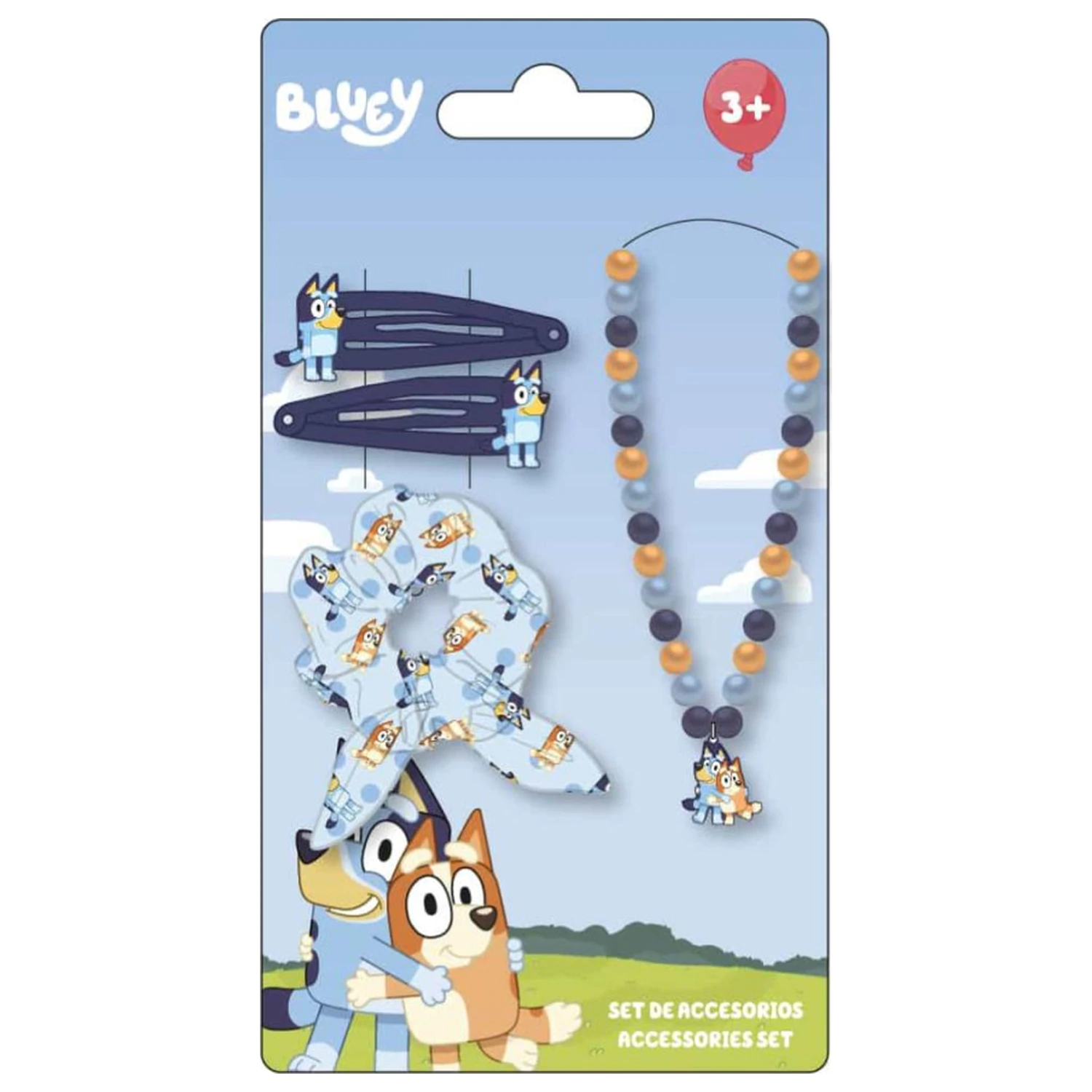Bluey Happy Vibes Colier si Set Accesorii de Par poza produsului