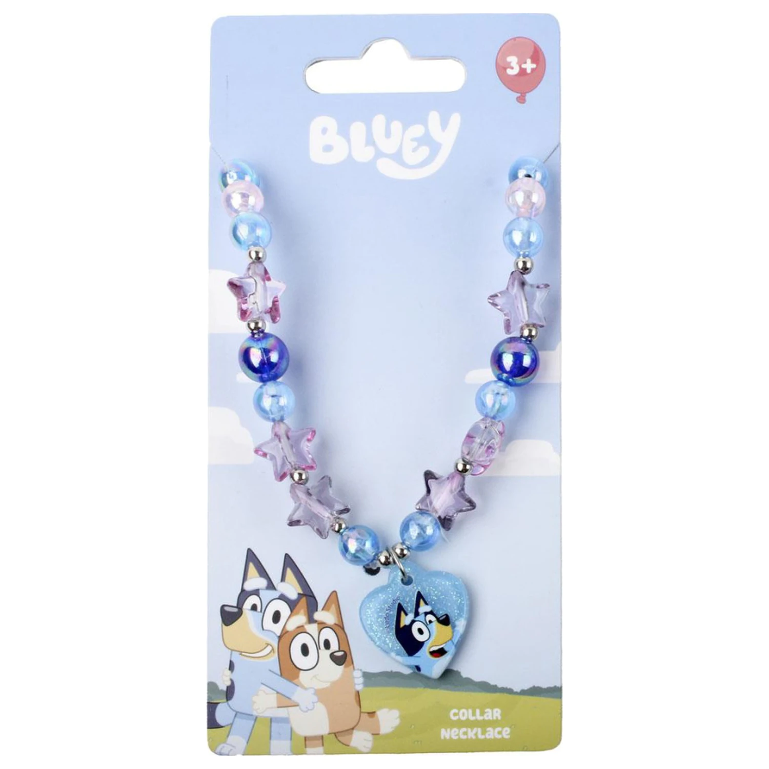 Bluey Heart Colier cu margele poza produsului