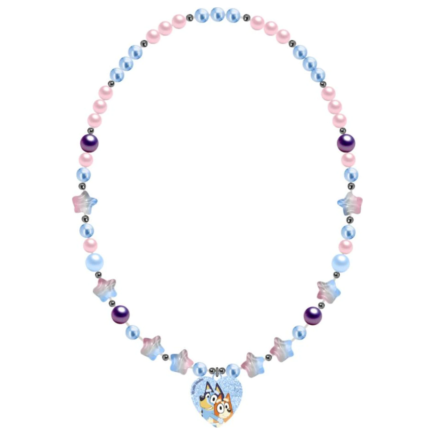 Bluey Heart Colier cu margele poza produsului