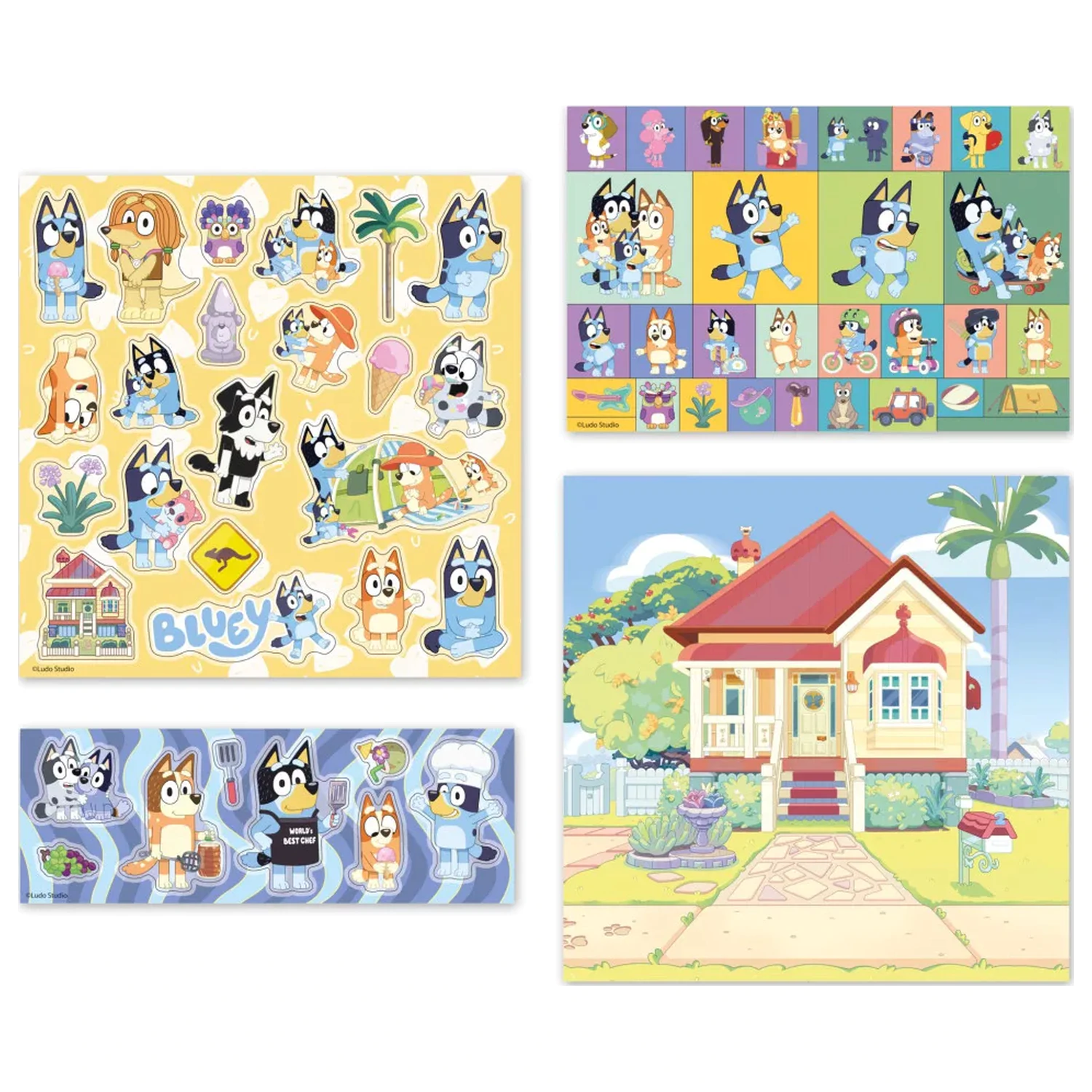 Bluey Home set stickere poza produsului