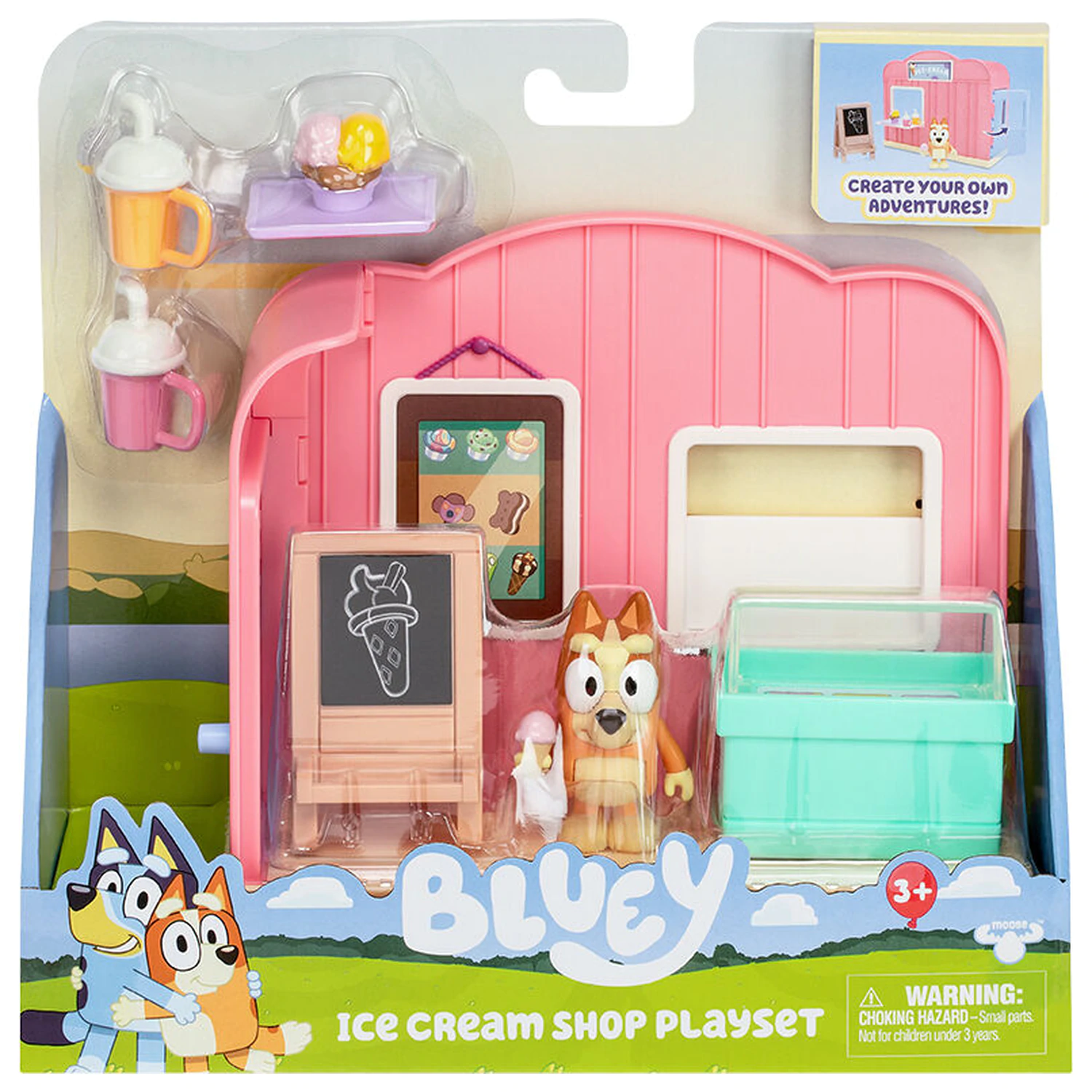 Bluey Ice Cream Shop Mini set de joaca poza produsului