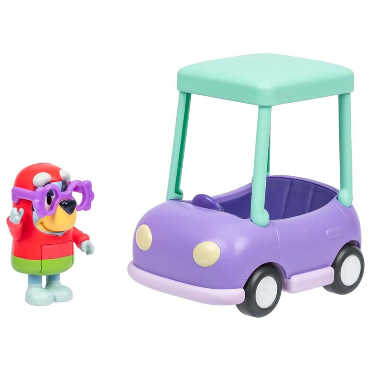 Bluey Set de Joaca cu Mini Figurine Janet & Granny Car poza produsului