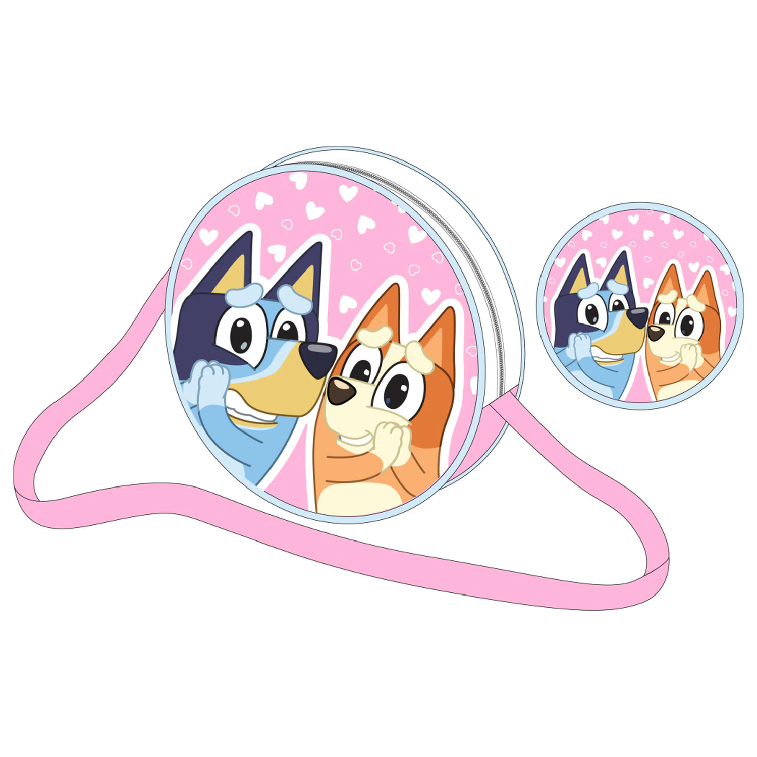 Bluey Love geanta de umar, geanta crossbody poza produsului