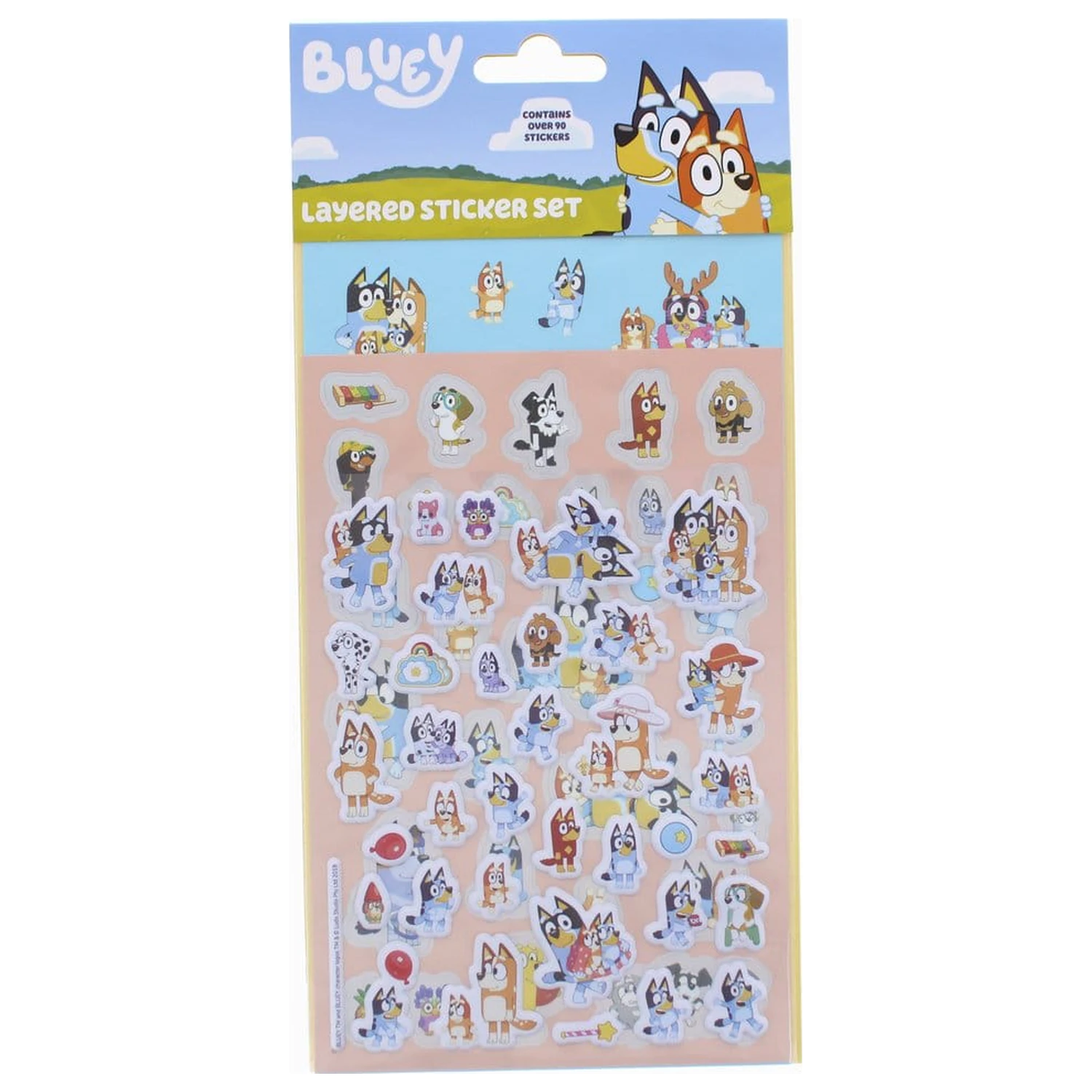 Bluey Set autocolante poza produsului