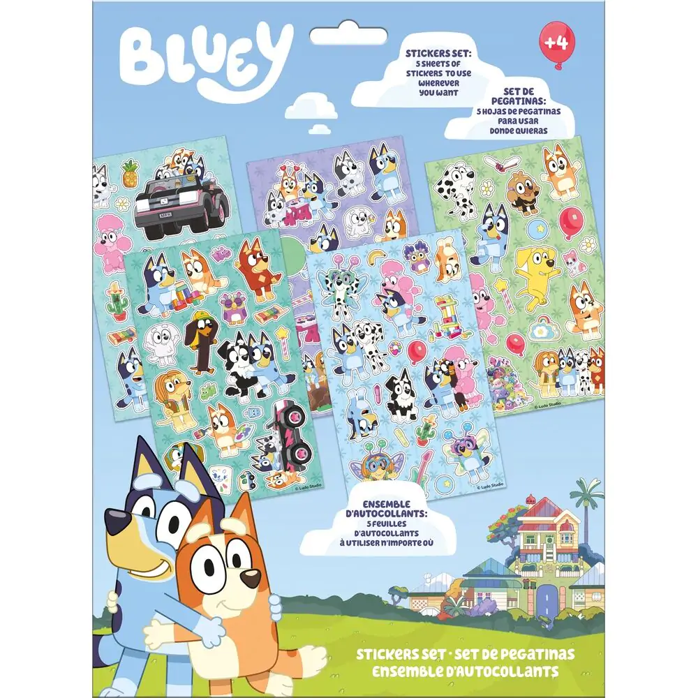 Set de autocolante Bluey poza produsului