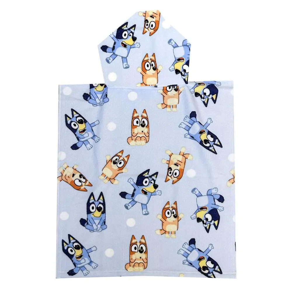 Bluey microfibre poncho prosop de plajă poza produsului