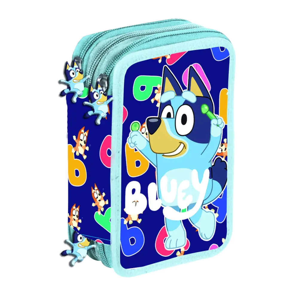 Bluey Miniplay etui triplu pentru creioane poza produsului