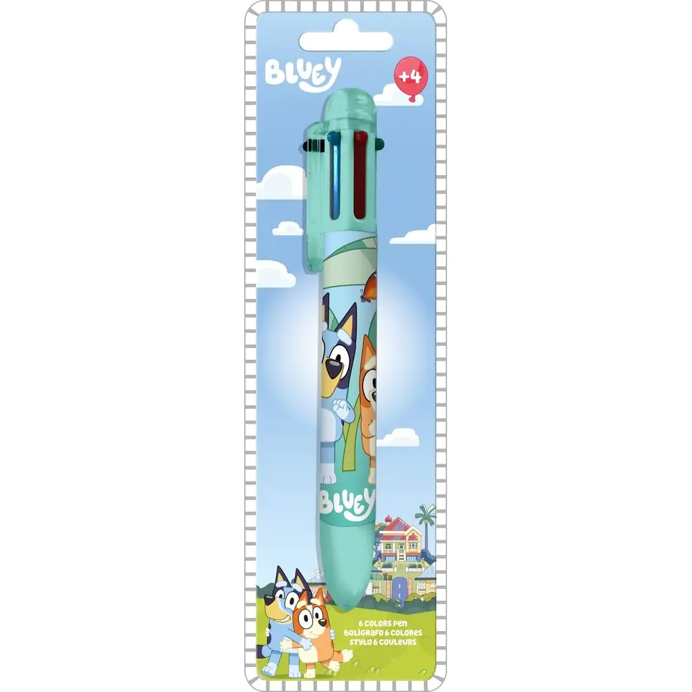 Bluey Pen 6 culori poza produsului