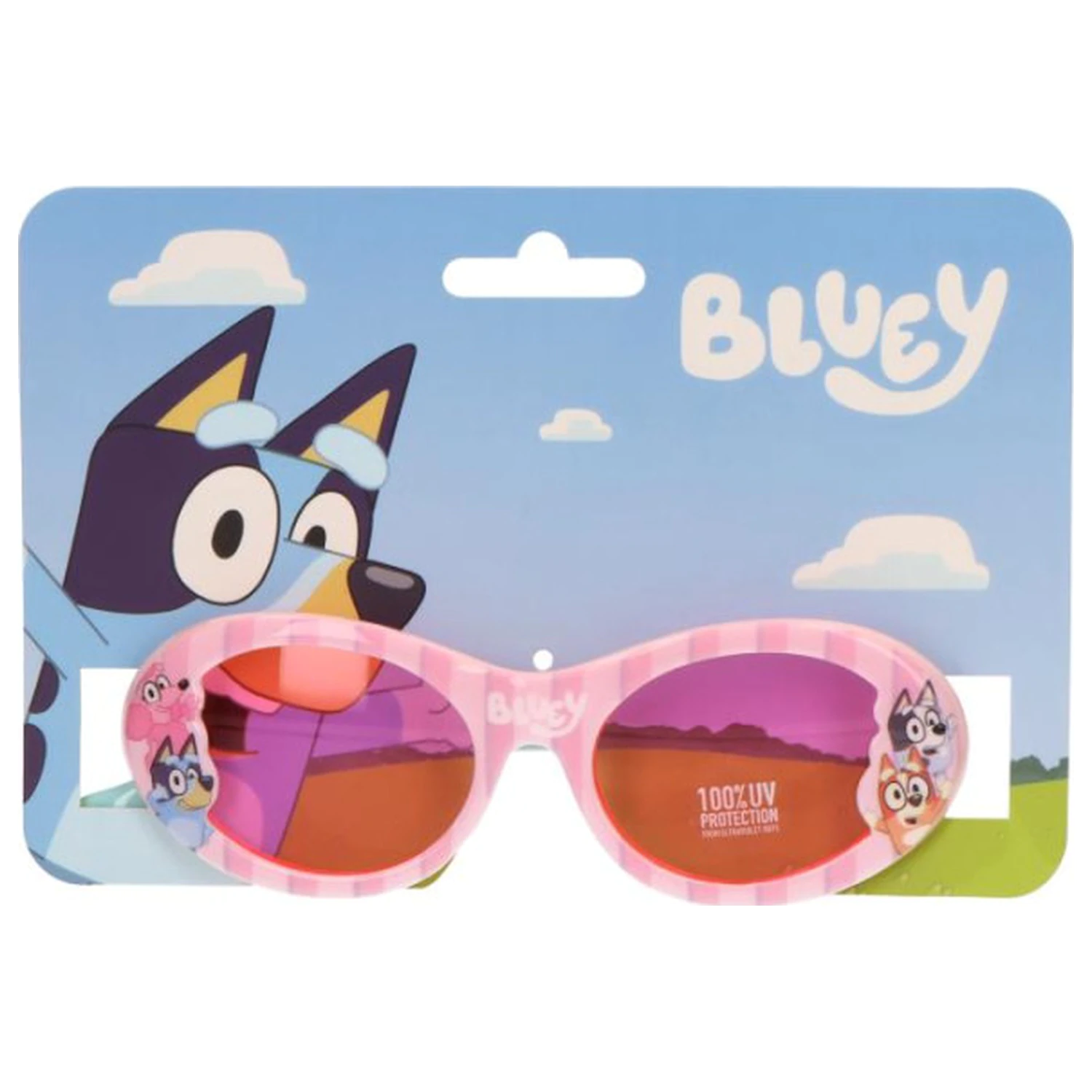 Bluey ochelari de soare roz poza produsului