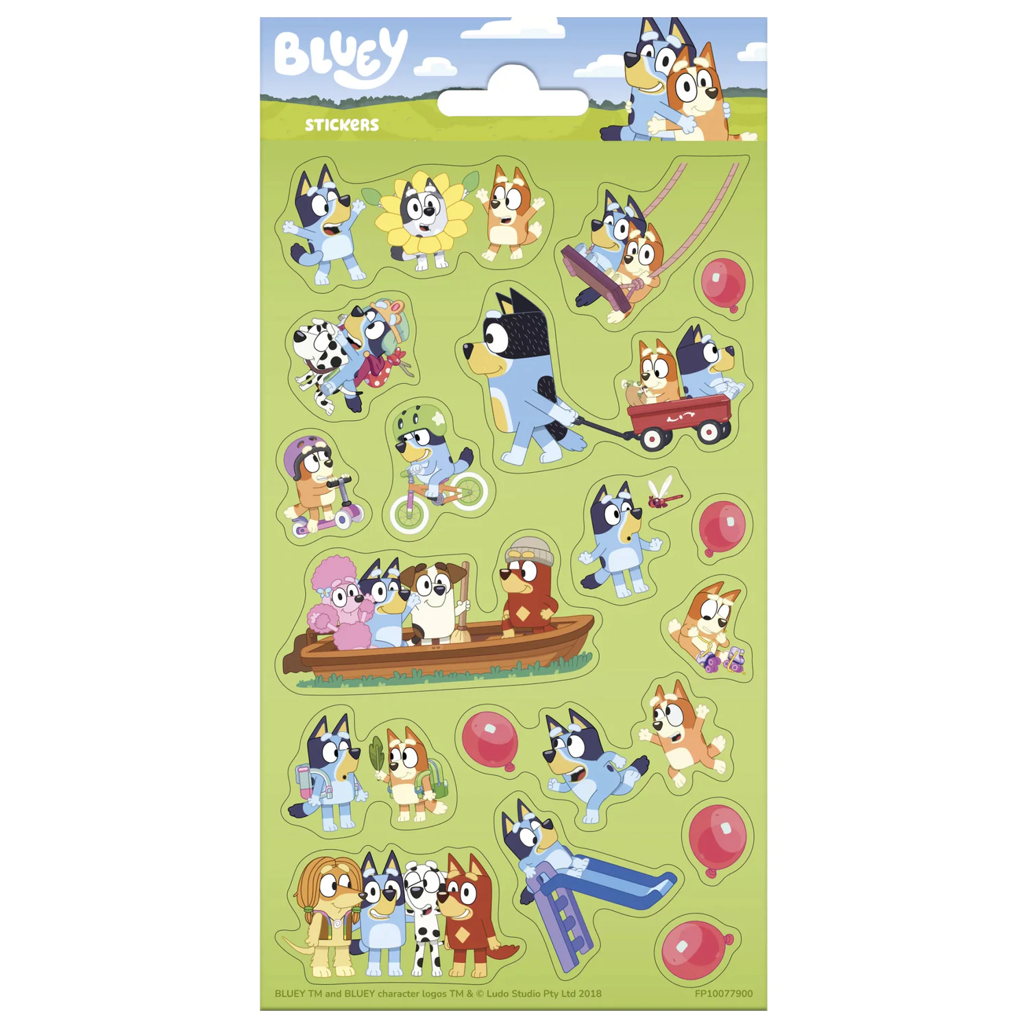 Bluey Autocolant de joc poza produsului