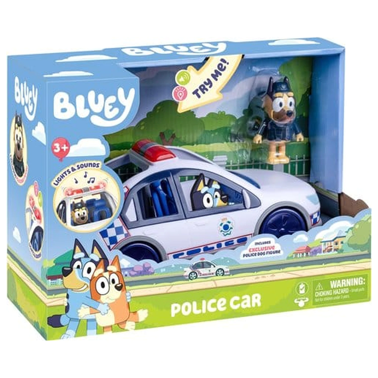 Bluey Vehicul Masina de Politie poza produsului