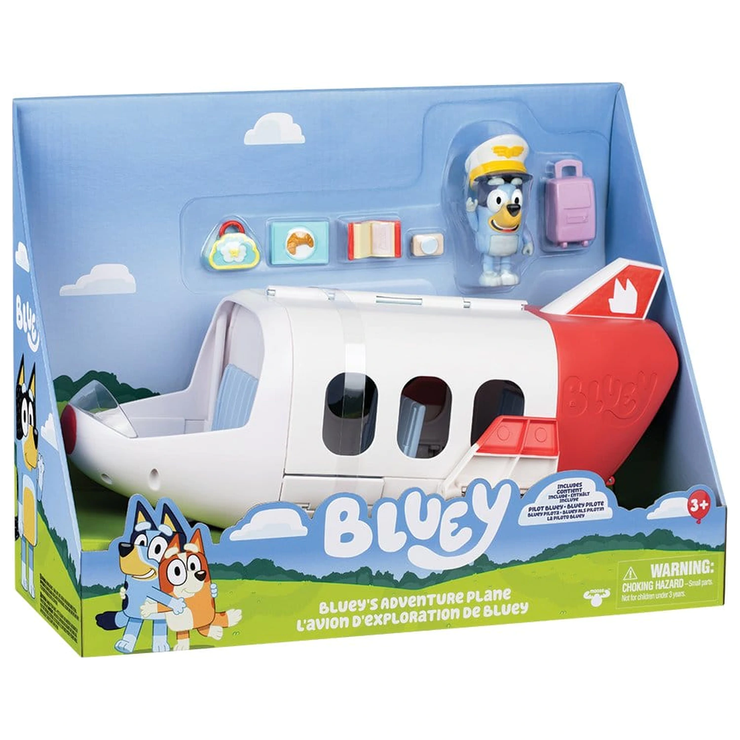 Bluey Playset Avion privat poza produsului