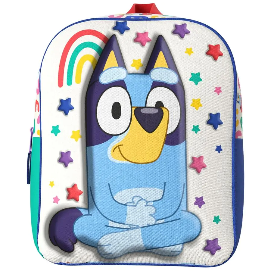 Rucsac 3D Bluey Rainbow 30cm poza produsului