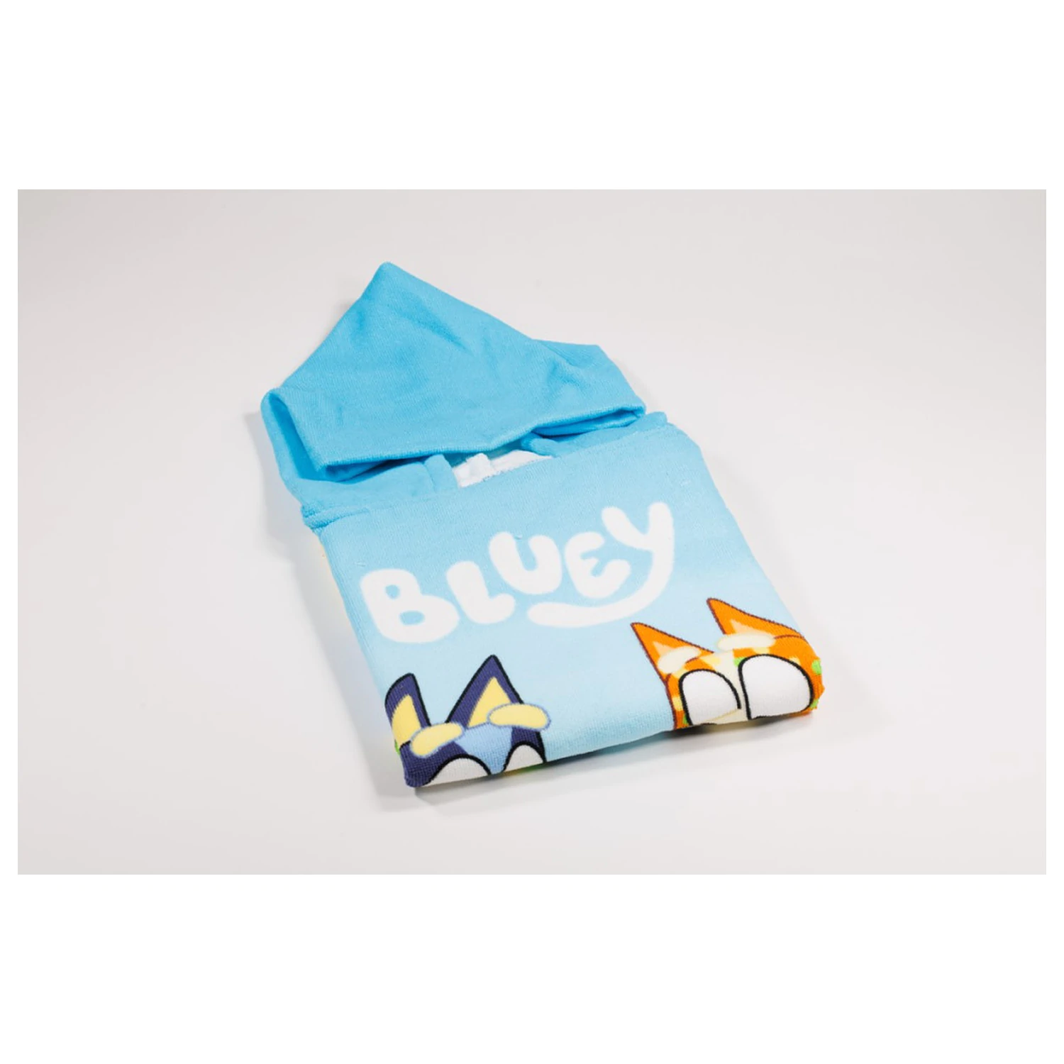 Bluey Sandcastle prosop de plaja tip poncho 55x110 cm poza produsului