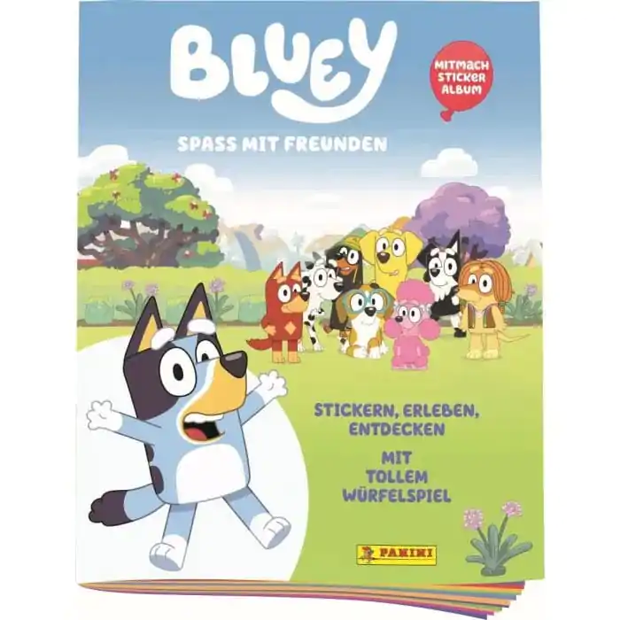 Bluey Spaß mit Freunden Album Colectie de Autocolante *German Version* poza produsului