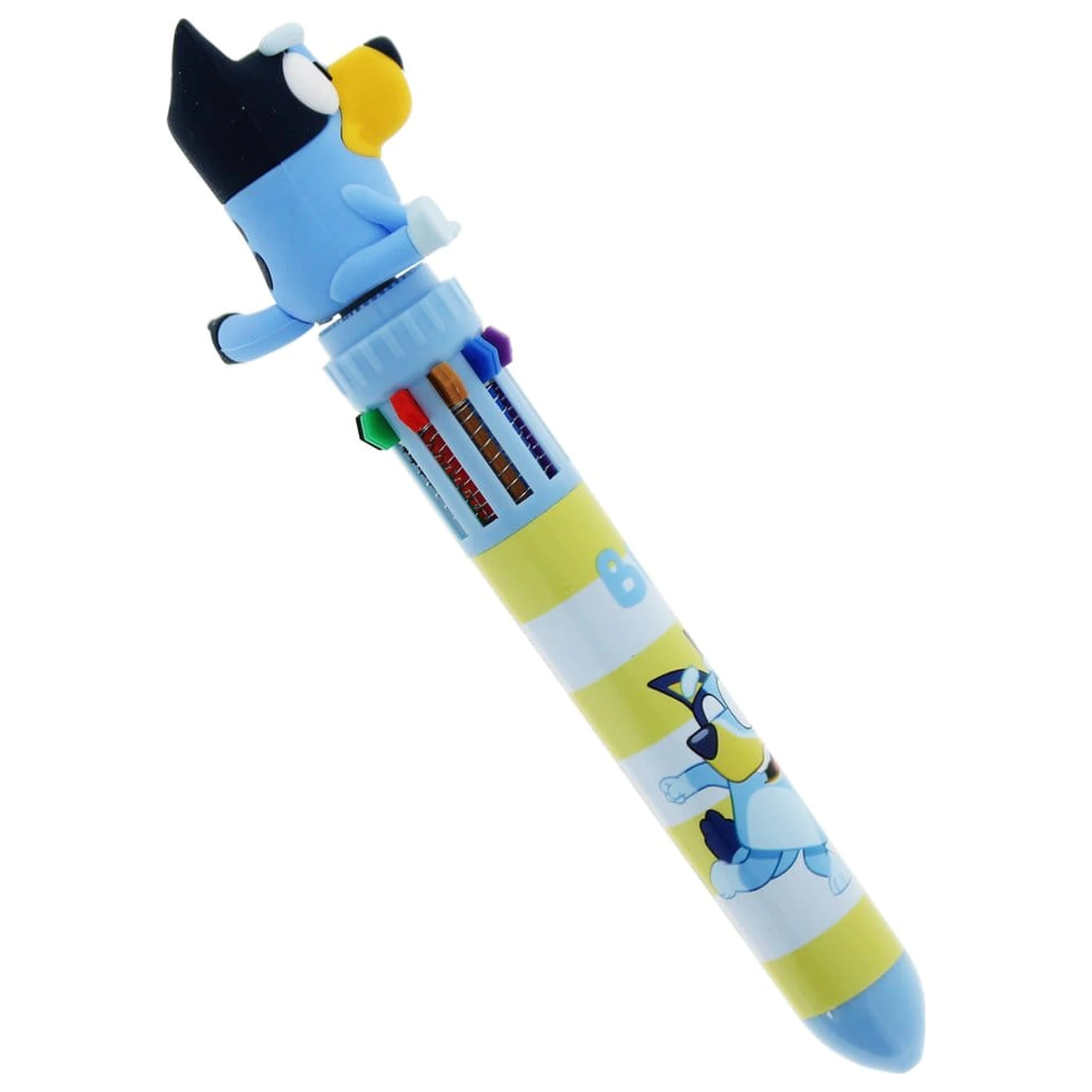Bluey Multi Colour Pen Spinny poza produsului