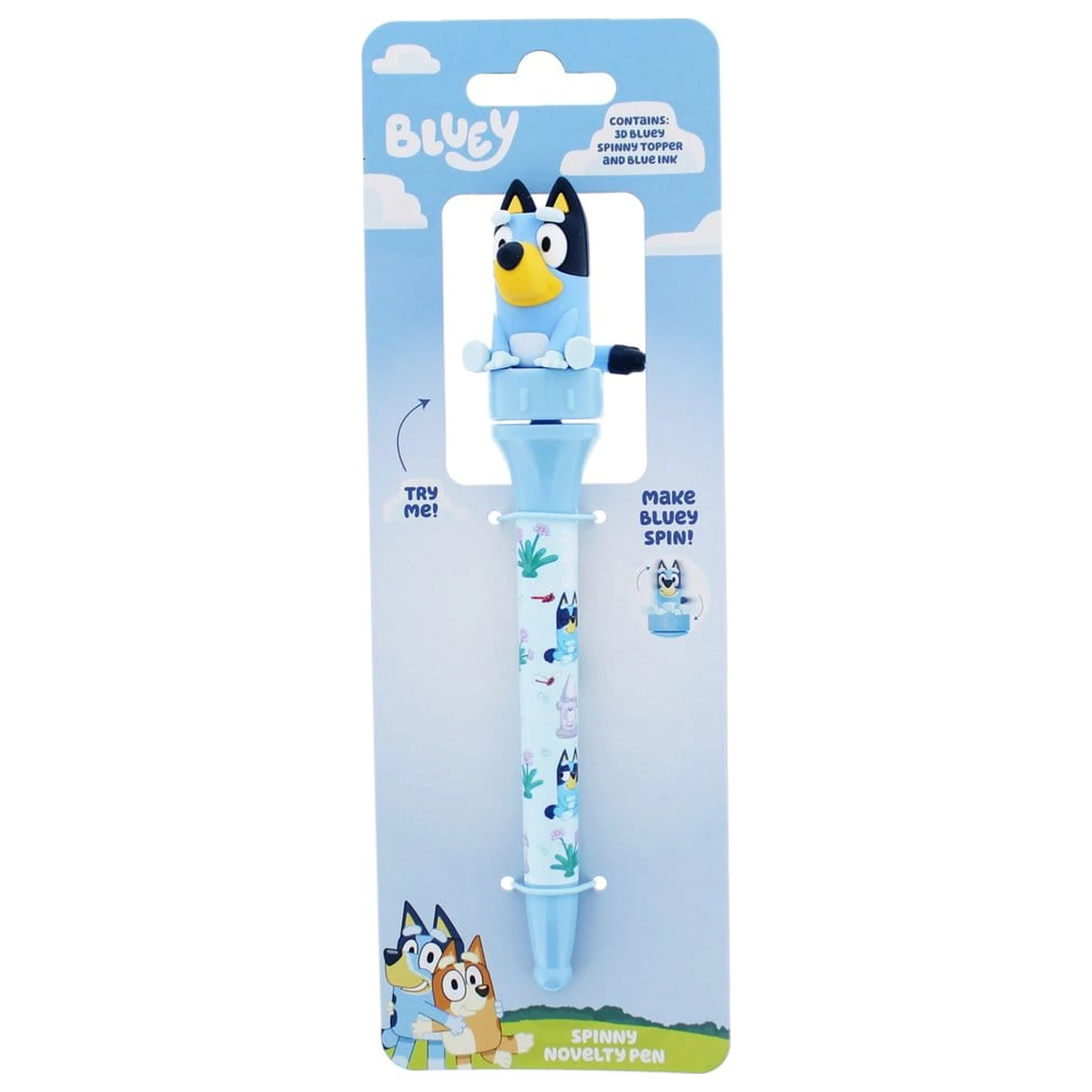 Bluey Stilou Spinny poza produsului