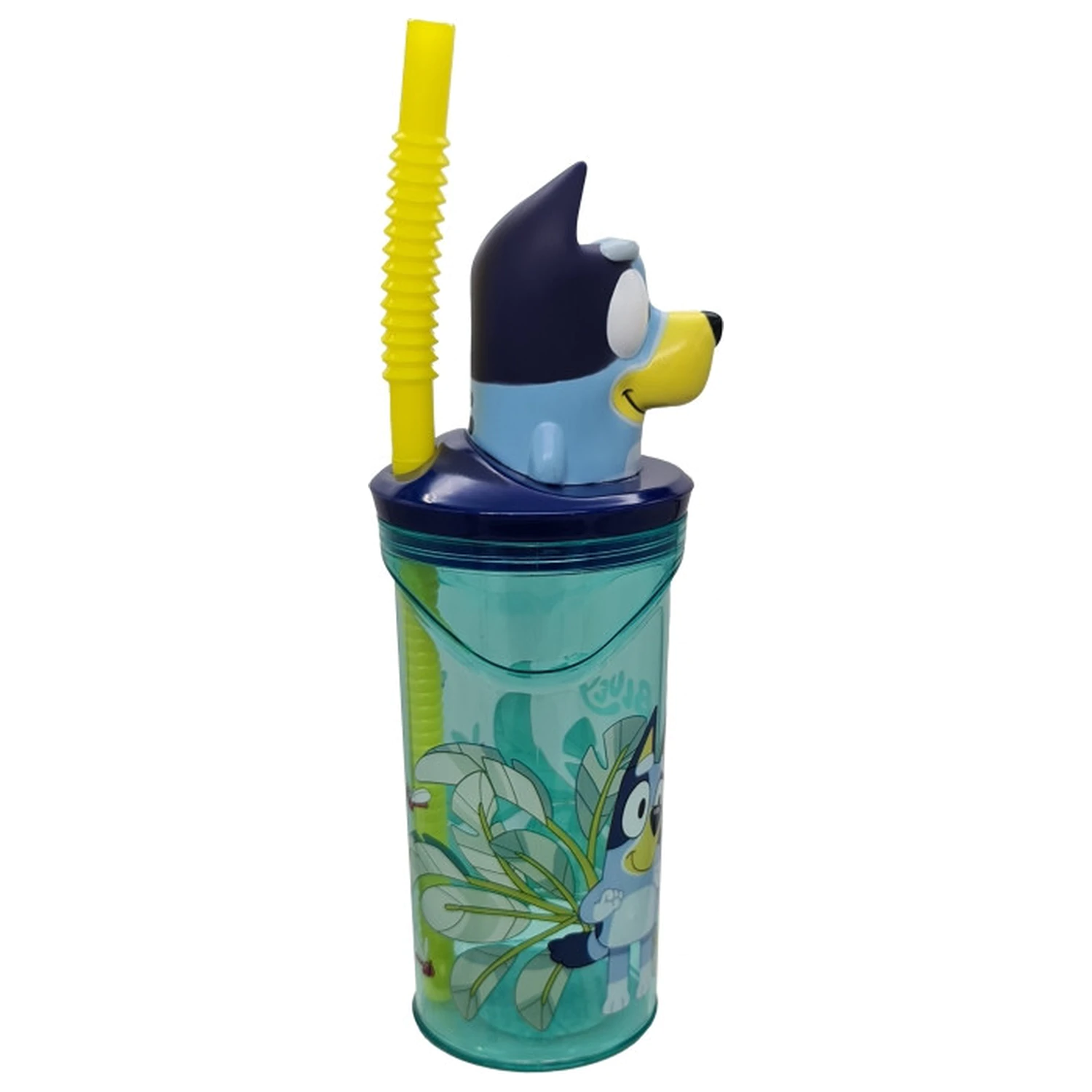Bluey Splash 3D Pahar cu pai din plastic 360ml poza produsului