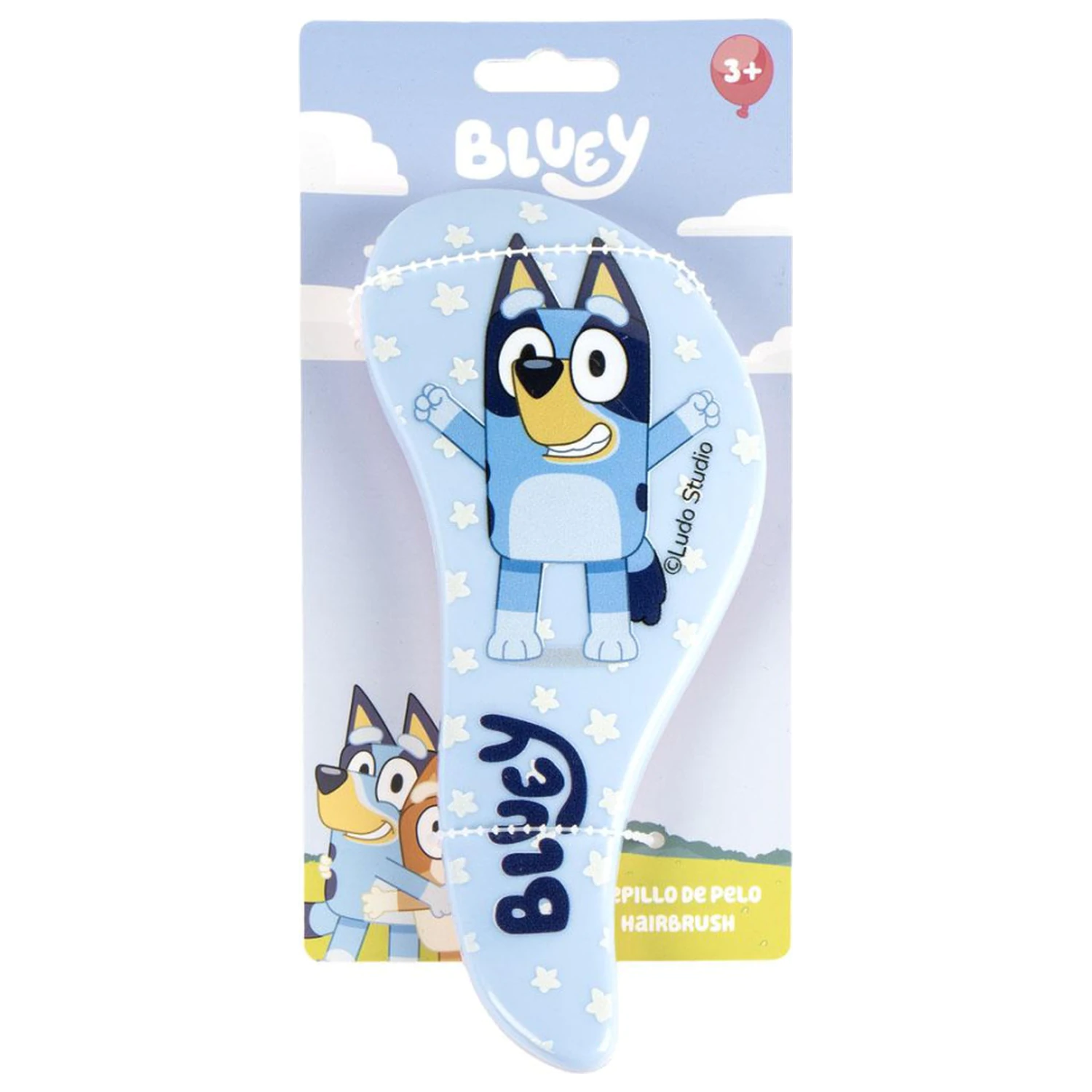 Bluey Star Perie de par, pieptene 20 cm poza produsului