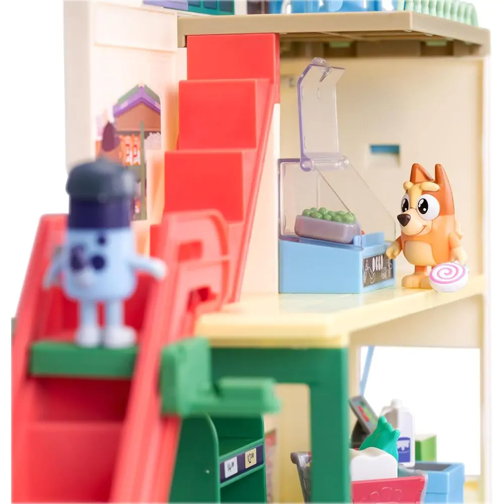 Bluey set de joaca supermarket si figurine poza produsului