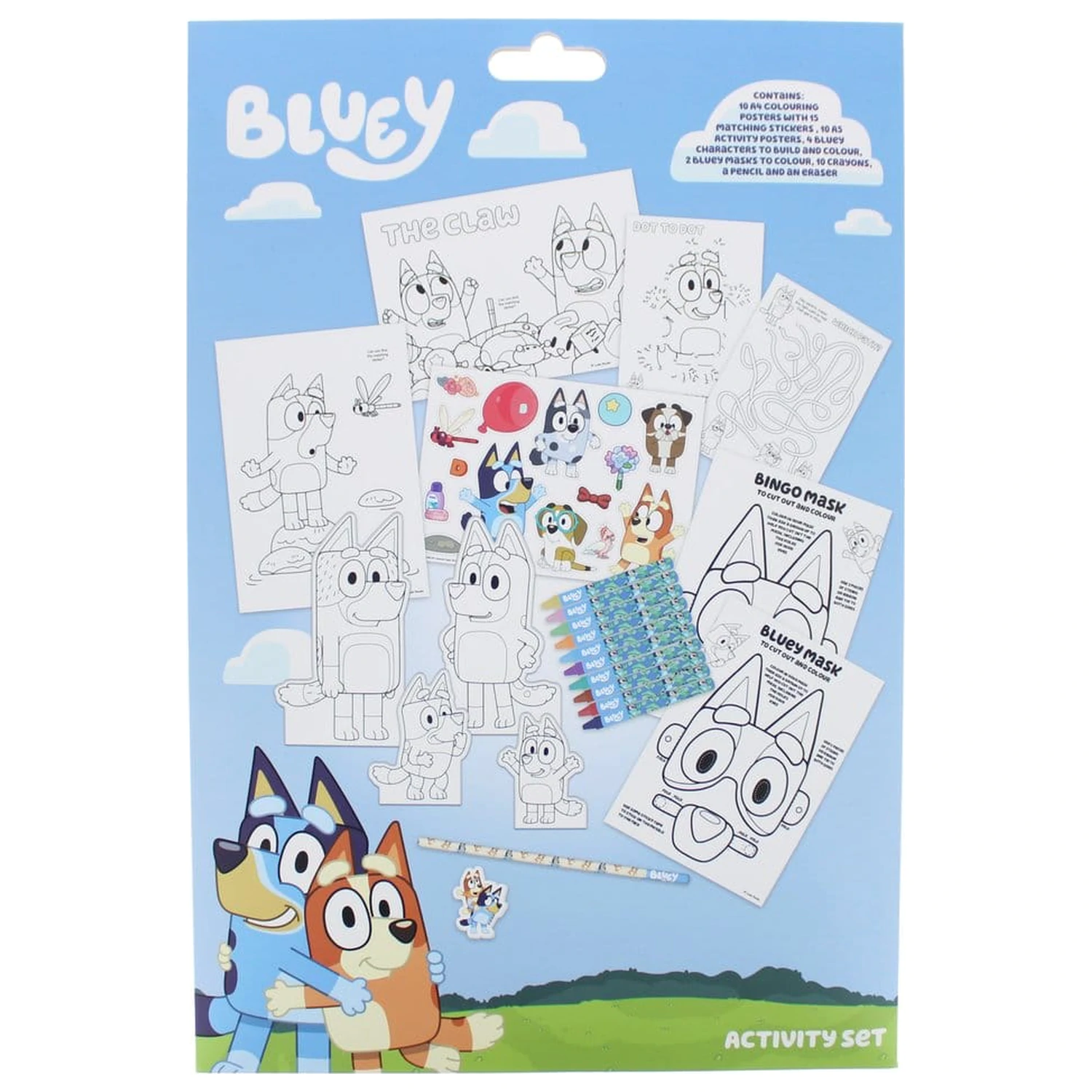 Bluey Play & Learning Set postere poza produsului