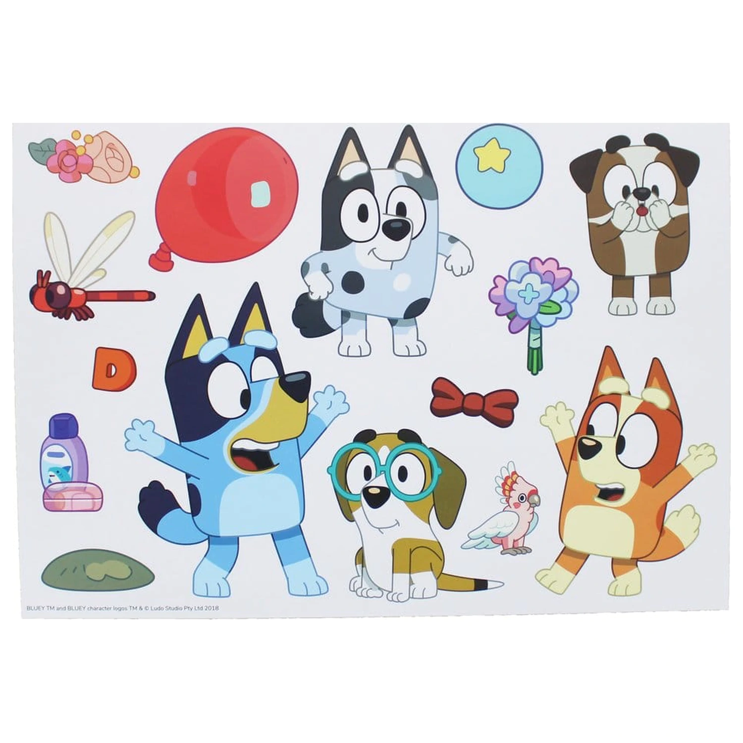 Bluey Play & Learning Set postere poza produsului