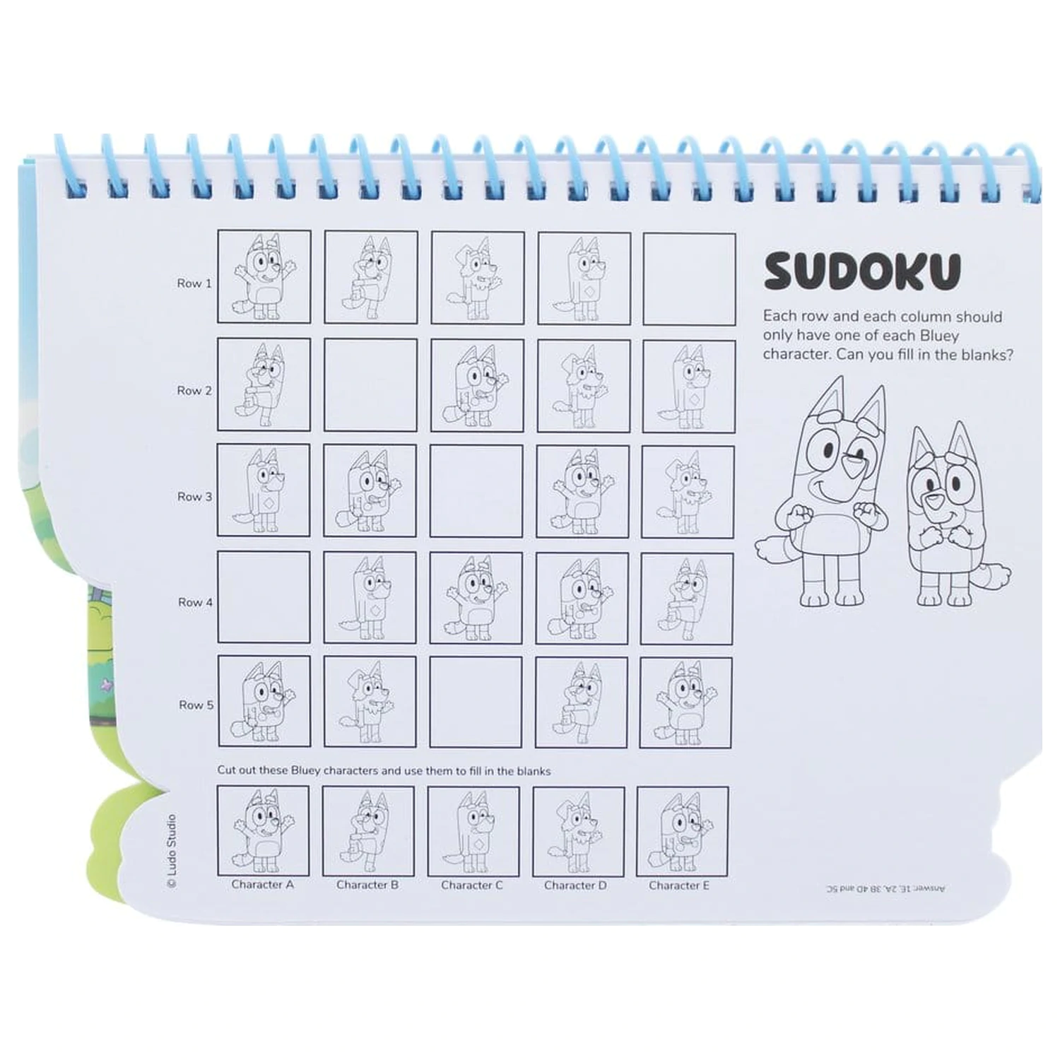 Bluey Set de colorat de calatorie poza produsului