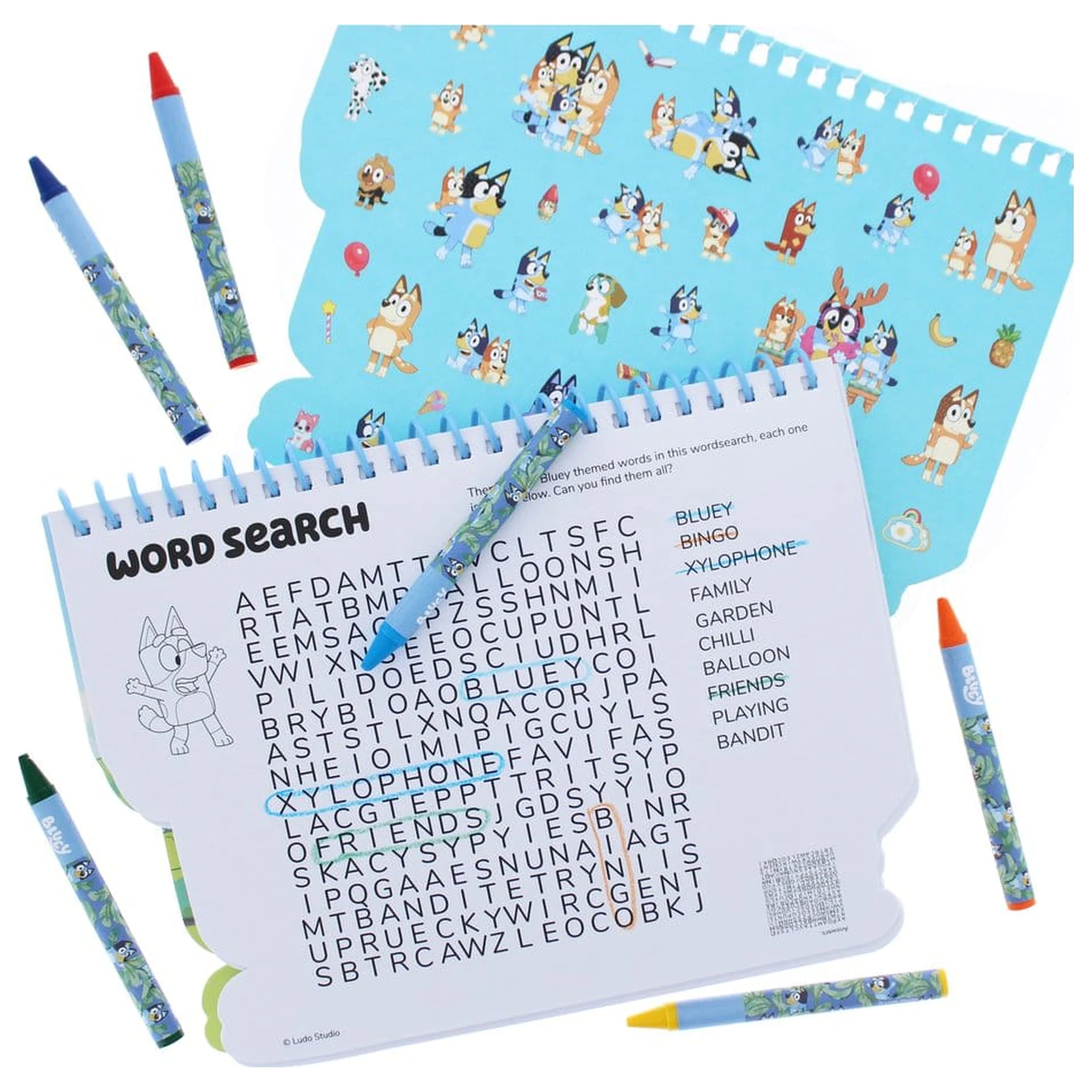 Bluey Set de colorat de calatorie poza produsului